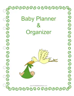 Baby Planner Cover Page
