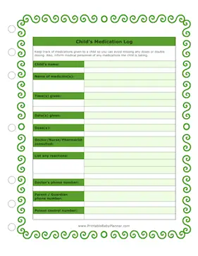 Medication Log